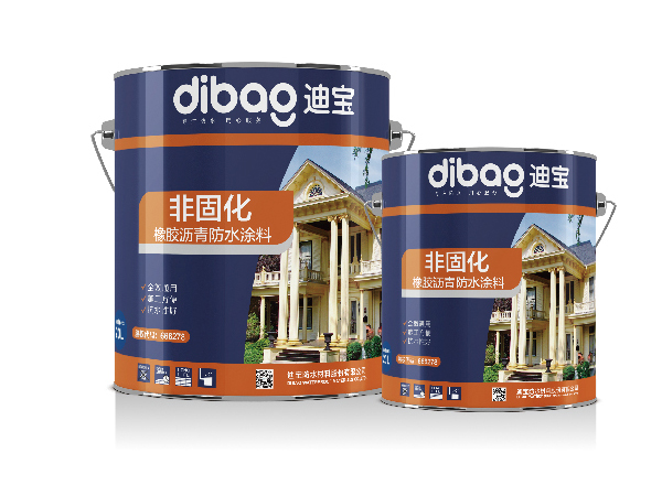 Non-curing rubber asphalt waterproof coating